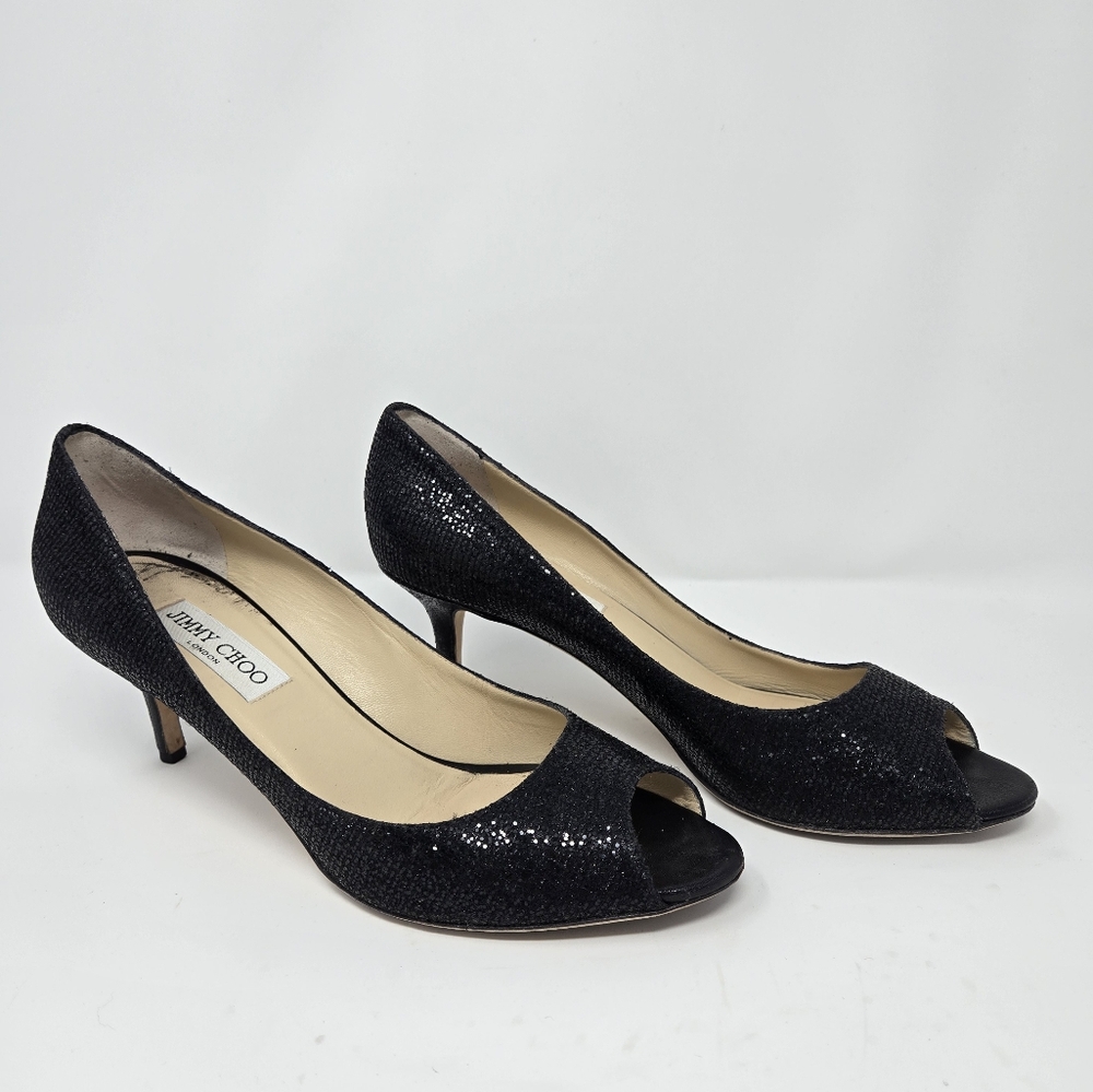Jimmy Choo Peep Toe Pump 39 1/2